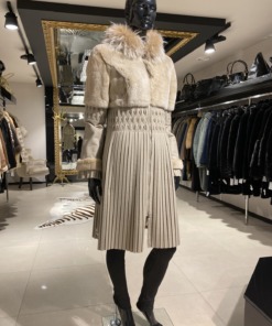 Mantel riidest + rex suurus EU 40