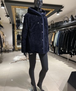 Jope kapuutsiga astragan suurus EU 42