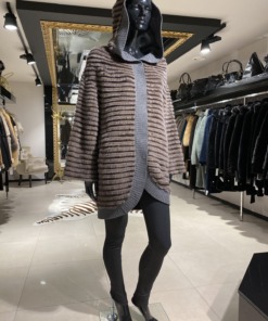 Jope kapuutsiga naarits + vill suurus EU 40