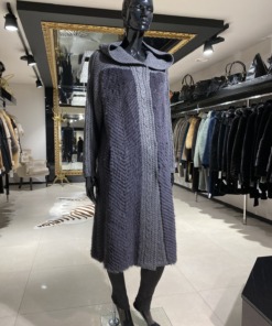 Mantel kapuutsiga naarits + vill suurus EU 44