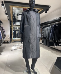 Mantel kapuutsiga riiest suurus EU 36